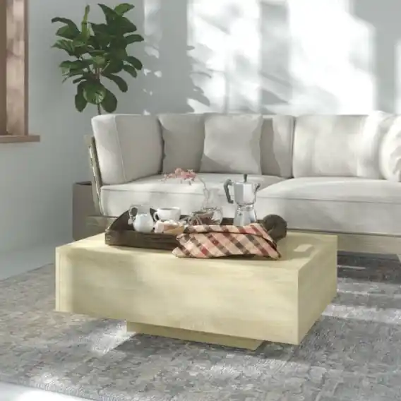 Wyjątkowa oferta Stolik kawowy, dąb sonoma, 85x55x31 cm, płyta wiórowa Lumarko! - Hurtownia wielobranżowa Lumarko