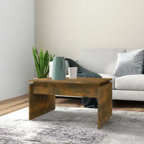 Promocja Stolik kawowy, przydymiony dąb, 68x50x38 cm Lumarko! - Hurtownia wielobranżowa Lumarko