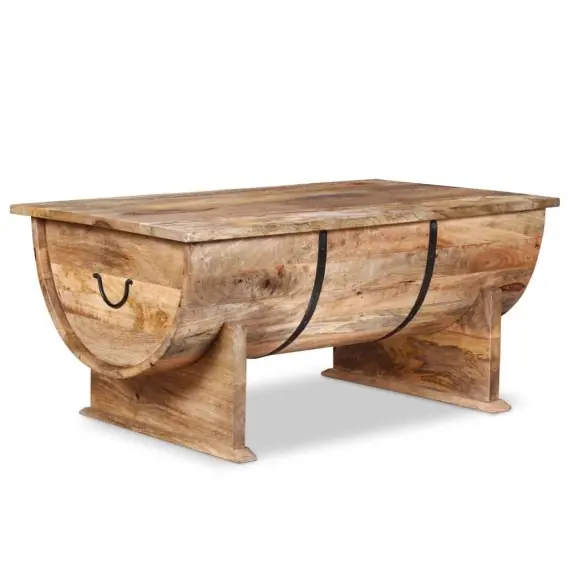 Stolik kawowy, lite drewno mango, 88 x 50 x 40 cm Lumarko! - Hurtownia wielobranżowa Lumarko Ekspresowa dostawa