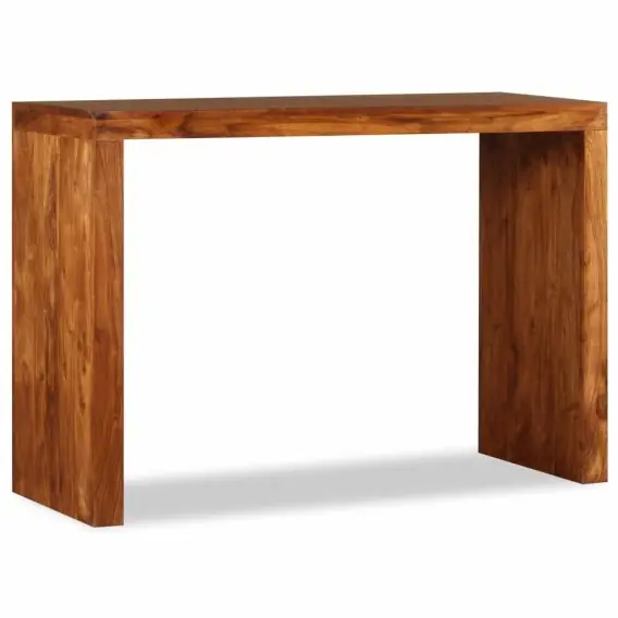 Ostatnia szansa Stolik konsola, lite drewno o wyglądzie sheesham, 110x40x76 cm Lumarko! - Hurtownia wielobranżowa Lumarko
