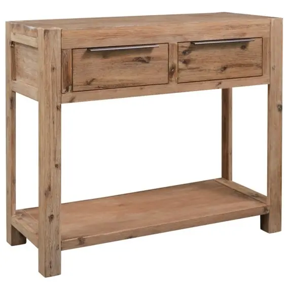 Stolik typu konsola, 82 x 33 x 73 cm, lite drewno akacjowe Lumarko! - Hurtownia wielobranżowa Lumarko Szybka dostawa