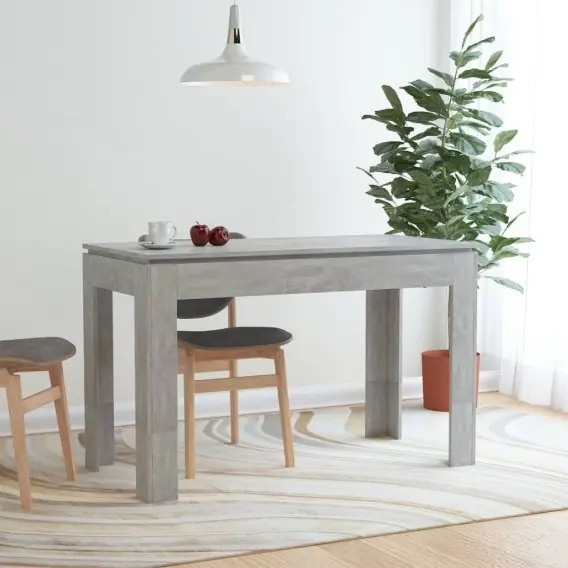 Stół jadalniany, betonowy szary, 120x60x76 cm, płyta wiórowa Lumarko! - Hurtownia wielobranżowa Lumarko Bestseller