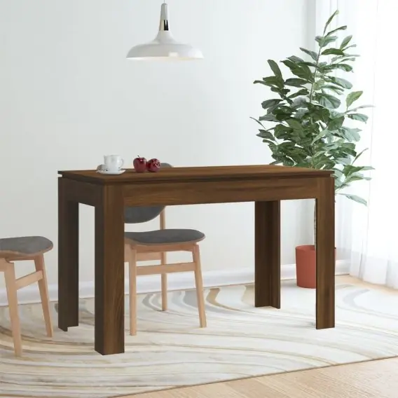 Bezpieczna płatność Stół jadalniany, brązowy dąb, 120x60x76 cm Lumarko! - Hurtownia wielobranżowa Lumarko