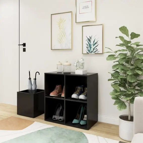 Ograniczona ilość Szafka na buty, szara 105x35,5x70 cm, płyta wiórowa Lumarko! - Hurtownia wielobranżowa Lumarko