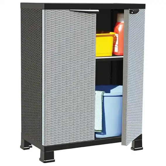 Szafka plastikowa, 68x39x92 cm, motyw rattanu Lumarko! - Hurtownia wielobranżowa Lumarko Dodaj do koszyka