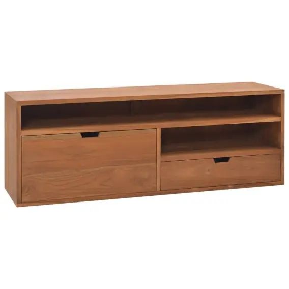 Szafka pod telewizor, 110x30x40 cm, lite drewno tekowe Lumarko! - Hurtownia wielobranżowa Lumarko Hit cenowy