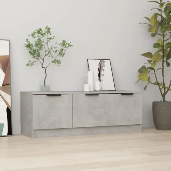 Wybór klientów Szafka pod telewizor, szarość betonu, 102x35x36,5 cm Lumarko! - Hurtownia wielobranżowa Lumarko