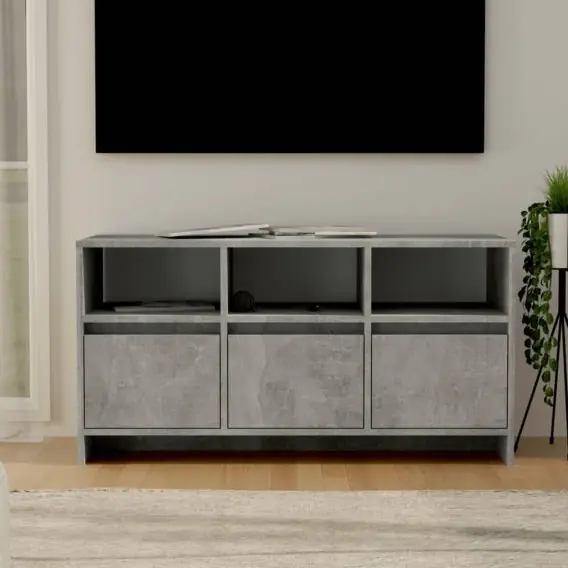 Tylko do końca tygodnia Szafka pod telewizor, szarość betonu, 102x37,5x52,5 cm, płyta Lumarko! - Hurtownia wielobranżowa Lumarko