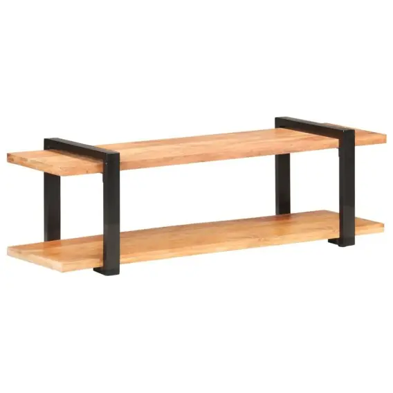 Oferta Szafka pod TV, 130 x 40 x 40 cm, lite drewno akacjowe Lumarko! - Hurtownia wielobranżowa Lumarko