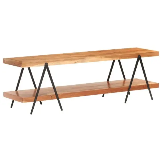 Wyprzedaż Szafka pod TV, 160 x 40 x 50 cm, lite drewno akacjowe Lumarko! - Hurtownia wielobranżowa Lumarko