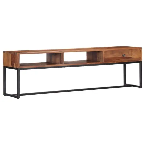 Szafka pod TV, 160x30x45 cm, lite drewno sheesham Lumarko! - Hurtownia wielobranżowa Lumarko Sprawdź teraz