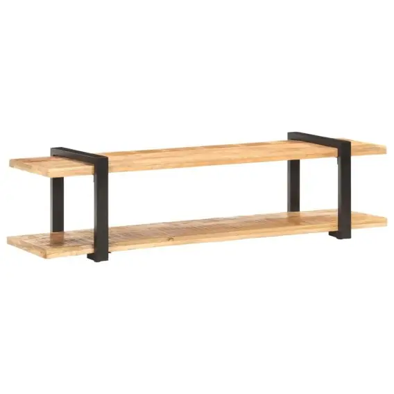 Zamów teraz Szafka pod TV, 160x40x40 cm, lite, surowe drewno mango Lumarko! - Hurtownia wielobranżowa Lumarko
