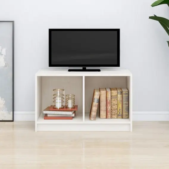 Łatwy zwrot Szafka pod TV, 70x33x42 cm, drewno sosnowe Lumarko! - Hurtownia wielobranżowa Lumarko