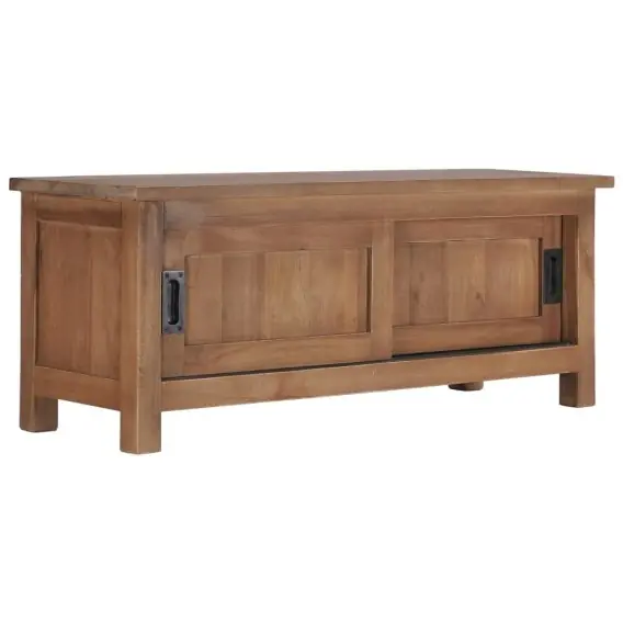 Wyjątkowa oferta Szafka pod TV, 90 x 30 x 35 cm, lite drewno tekowe Lumarko! - Hurtownia wielobranżowa Lumarko