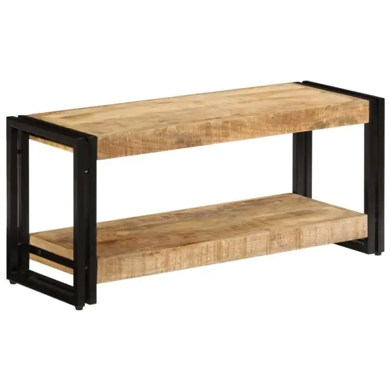 Szafka pod TV, 90x30x40 cm, lite drewno mango Lumarko! - Hurtownia wielobranżowa Lumarko Bezpieczne zakupy