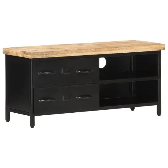Szafka pod TV, 90x30x41 cm, surowe drewno mango Lumarko! - Hurtownia wielobranżowa Lumarko Dodaj do koszyka