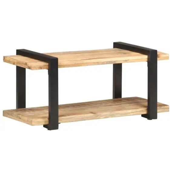 Super okazja Szafka pod TV, 90x40x40 cm, surowe drewno mango Lumarko! - Hurtownia wielobranżowa Lumarko