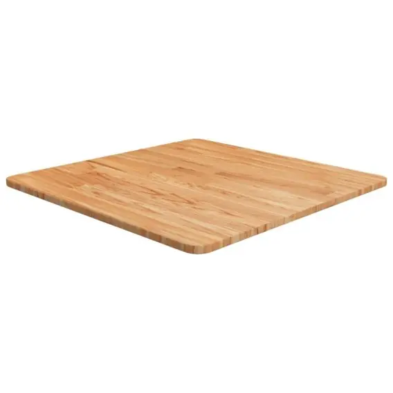 Szybka dostawa Kwadratowy blat do stolika, jasnobrązowy, 60x60x1,5 cm, dębowy Lumarko! - Hurtownia wielobranżowa Lumarko