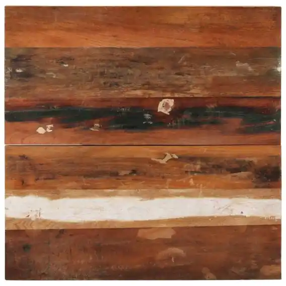 Kwadratowy blat stołu 70x70 cm, 25-27 mm, lite drewno z odzysku Lumarko! - Hurtownia wielobranżowa Lumarko Do wyczerpania zapasów