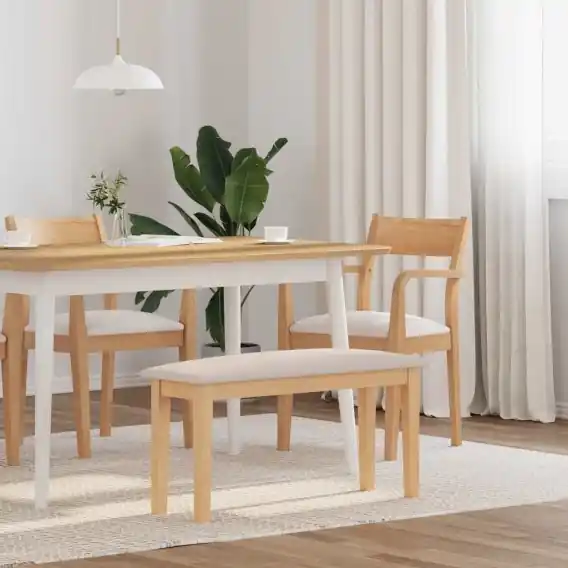 Wybór klientów Ławka 90 cm Drewno lite Guma Lumarko! Lumarko! - Hurtownia wielobranżowa Lumarko
