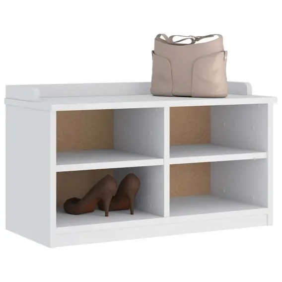 Ławka do przedpokoju "SANDNES" 87x40x50 cm Drewno lite Sosna Lumarko! Lumarko! - Hurtownia wielobranżowa Lumarko Obniżka ceny