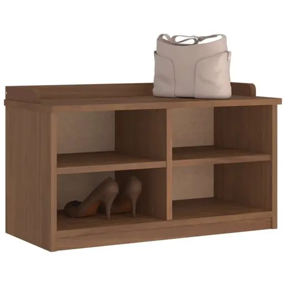 Ławka do przedpokoju "SANDNES" 87x40x50 cm lite drewno sosnowe Lumarko! Lumarko! - Hurtownia wielobranżowa Lumarko Nie przegap