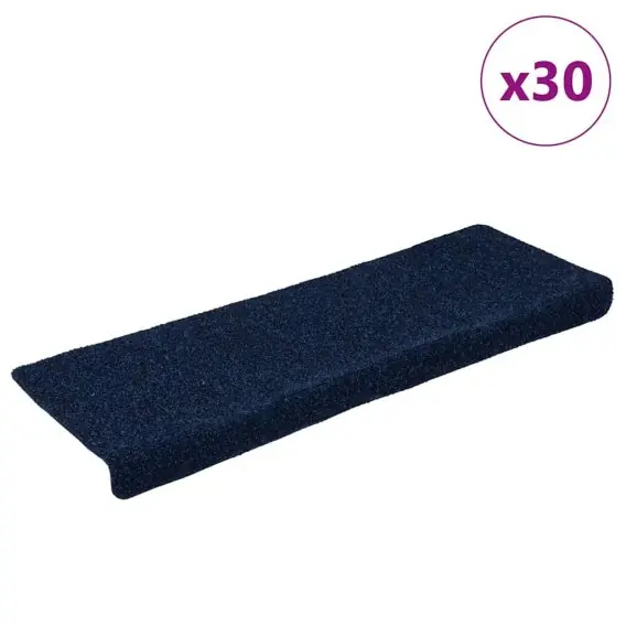 Maty na schody samoprzylepne 30 szt. Granatowe 65x21x4 cm Lumarko! Lumarko! - Hurtownia wielobranżowa Lumarko Bezpieczna płatność