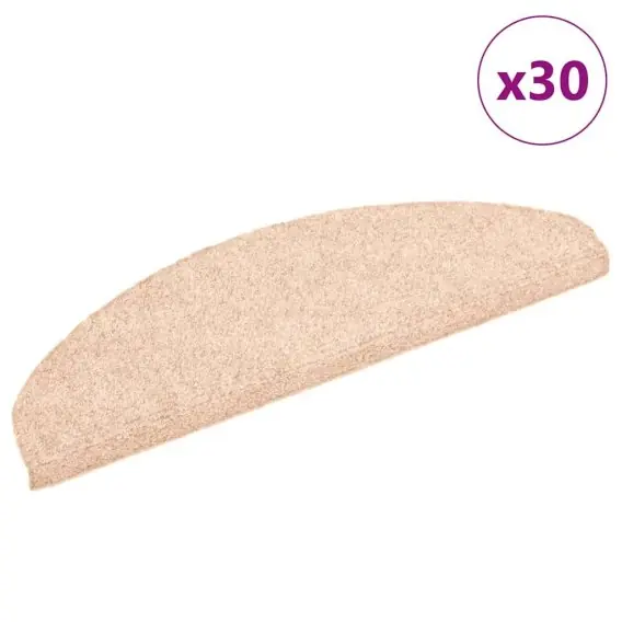 Maty na schody samoprzylepne 30 szt. Kremowe 65x21x4 cm Lumarko! - Hurtownia wielobranżowa Lumarko Premium