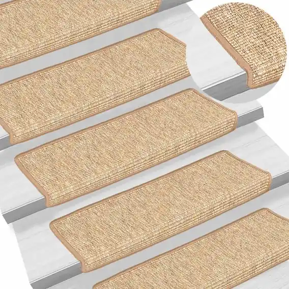 Ostatnia szansa Maty na schody 15 szt. 65x21x4 cm Jasnobrązowe, prostokątne krawędzie Lumarko! - Hurtownia wielobranżowa Lumarko
