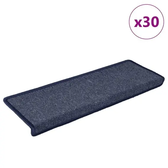 Maty na schody 30 szt. 65x21x4 cm Szary i niebieski Lumarko! - Hurtownia wielobranżowa Lumarko Bezpieczne zakupy