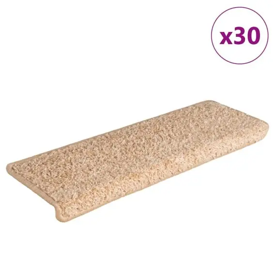 Bezpieczna płatność Maty na schody 30 szt. 65x21x4 cm Złoto Lumarko! Lumarko! - Hurtownia wielobranżowa Lumarko