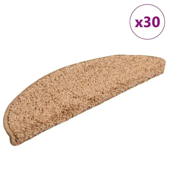 Maty na schody 30 szt. Beżowe 56x17x3 cm Lumarko! Lumarko! - Hurtownia wielobranżowa Lumarko Wyprzedaż