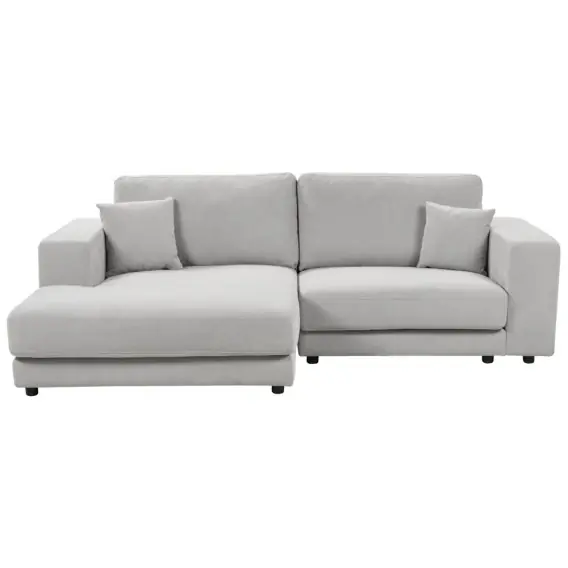 Oferta czasowa Narożnik 3-osobowy prawostronny jasnoszary LOFOTEN Lumarko