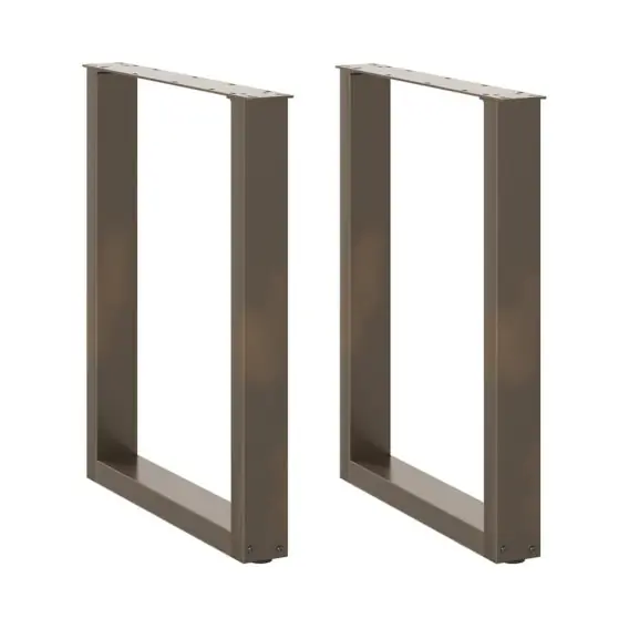 Nogi do stolika kawowego, 2 szt., naturalna stal, 70x(72-73) cm Lumarko! Lumarko! - Hurtownia wielobranżowa Lumarko Rabat