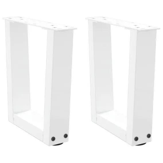Oferta limitowana Nogi do stołu jadalnego w kształcie litery V 2 szt. Białe Stal Lumarko! - Hurtownia wielobranżowa Lumarko