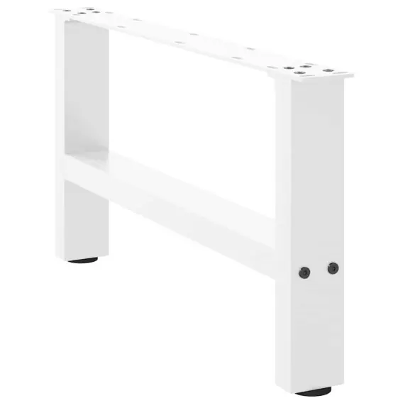 Wybór klientów Nogi do stolika kawowego, białe, 2 szt., 70x(30-31) cm, stal Lumarko! - Hurtownia wielobranżowa Lumarko