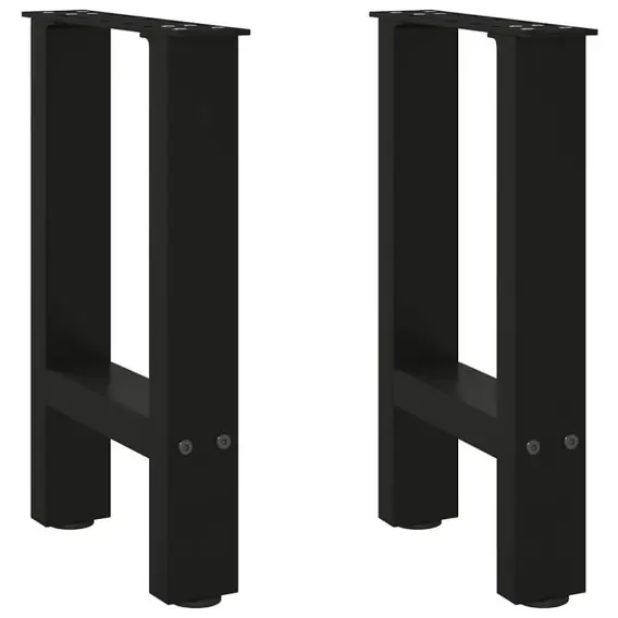 Zamów dziś Nogi do stolika kawowego, czarne, 2 szt., 38x(42-43) cm, stal Lumarko! - Hurtownia wielobranżowa Lumarko
