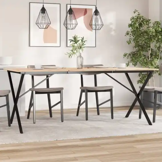 Nogi do stołu, w kształcie litery X, 160x80x73 cm, żeliwo Lumarko! - Hurtownia wielobranżowa Lumarko Kup online