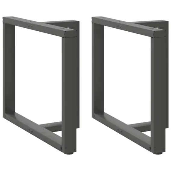 Kup teraz Nogi do stołu jadalnego, 2 pcs., antracyt, 90x35x(72-73) cm Lumarko! - Hurtownia wielobranżowa Lumarko