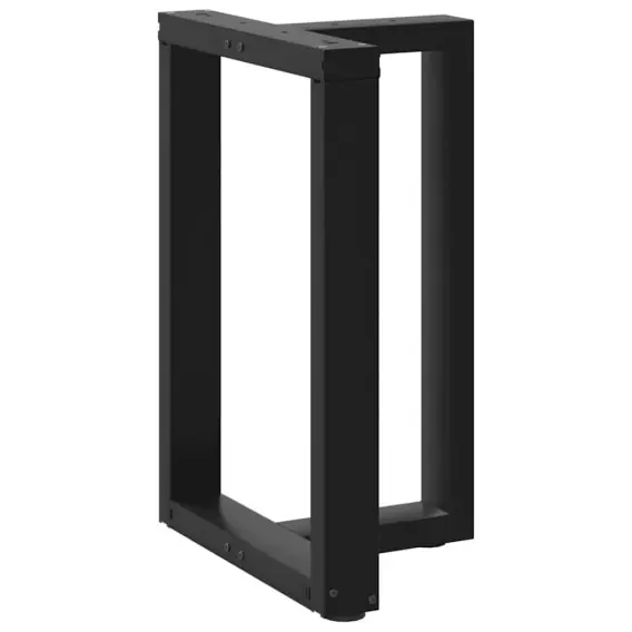 Tylko do końca tygodnia Nogi do stołu jadalnego, 2 pcs., czarne, 50x35x(72-73) cm, stal Lumarko! - Hurtownia wielobranżowa Lumarko