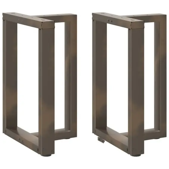 Nogi do stołu jadalnianego, 2 szt., 50x35x(72-73) cm, stal Lumarko! Lumarko! - Hurtownia wielobranżowa Lumarko Cena promocyjna