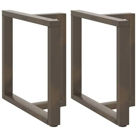Nogi do stołu jadalnianego, 2 szt., 70x35x(72-73) cm, stal Lumarko! Lumarko! - Hurtownia wielobranżowa Lumarko Ostatnie sztuki