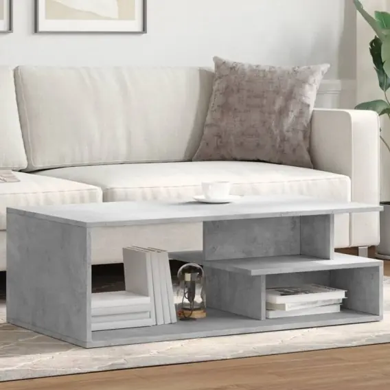 Stolik kawowy, szarość betonu, 102x55x35 cm Lumarko! - Hurtownia wielobranżowa Lumarko Kup teraz