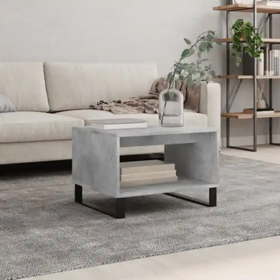 Stolik kawowy, szarość betonu, 60x50x40 cm Lumarko! - Hurtownia wielobranżowa Lumarko Dostępne od ręki