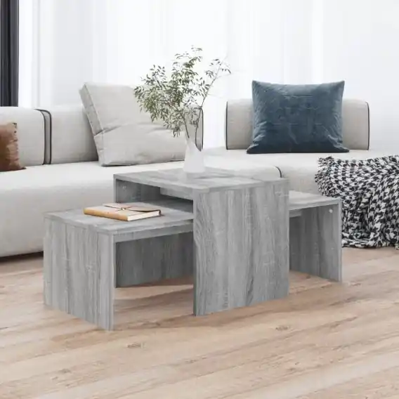 Zamów dziś Stolik kawowy, szary dąb sonoma, 100x48x40 cm Lumarko! - Hurtownia wielobranżowa Lumarko