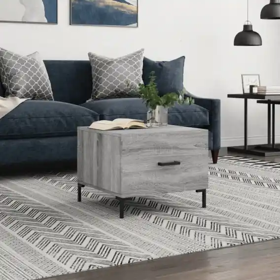 Wyjątkowa oferta Stolik kawowy, szary dąb sonoma, 50x50x40 cm Lumarko! - Hurtownia wielobranżowa Lumarko