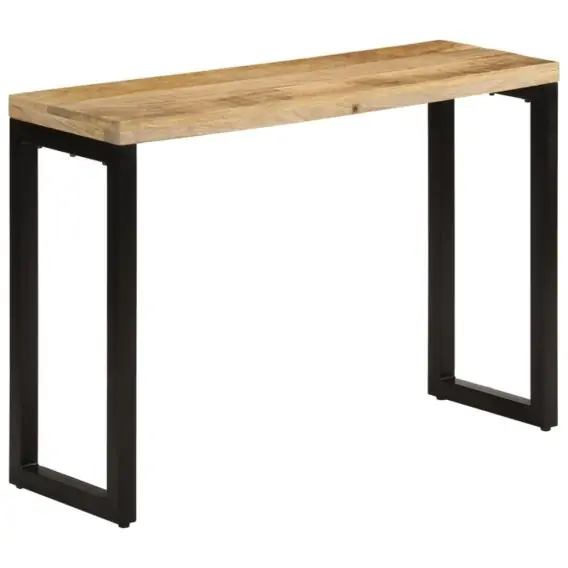 Stolik konsolowy, 110x35x76 cm, surowe drewno mango Lumarko! - Hurtownia wielobranżowa Lumarko Nowość