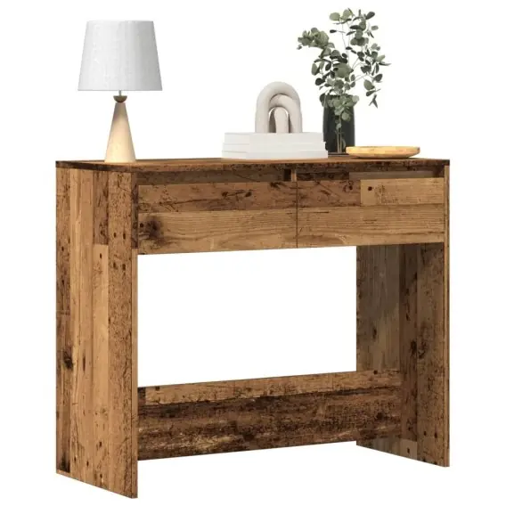 Stolik konsolowy, stare drewno, 89x41x76,5 cm Lumarko! - Hurtownia wielobranżowa Lumarko Do wyczerpania zapasów