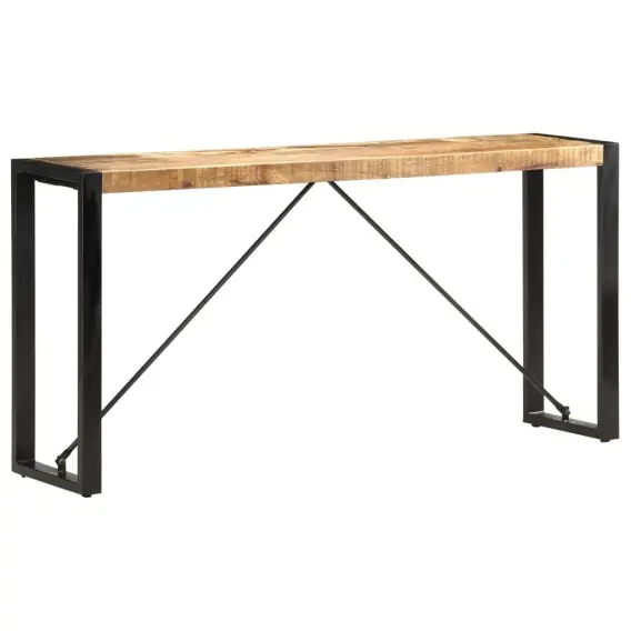Tylko do końca tygodnia Stolik typu konsola, 150 x 35 x 76 cm, lite drewno mango Lumarko! Lumarko! - Hurtownia wielobranżowa Lumarko