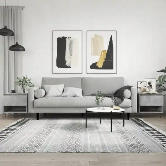 Bestseller Stoliki kawowe, 2 szt., szarość betonu, 50x46x50 cm Lumarko! - Hurtownia wielobranżowa Lumarko